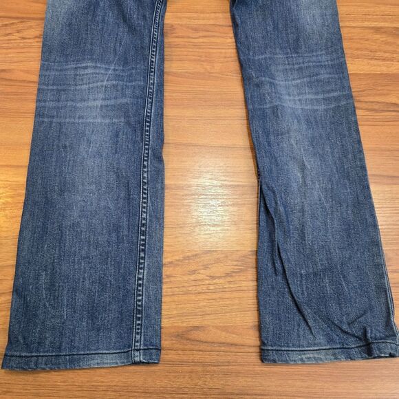 Diesel Jeans Men 33x30 Blue Safado Slim Straight Leg Cotton Stretch C84MX Grunge - Picture 8 of 13
